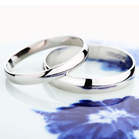 Engravable 999 Pure Silver Rings Sterling Silver Wedding Bands - Click Image to Close