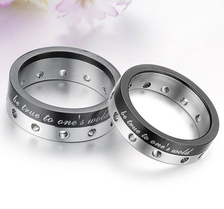 Triple Worry Rings Swivel Spinning Rings for Women and Men - Click Image to Close